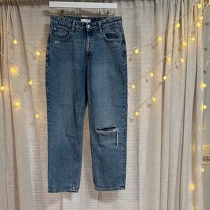 Distressed Blue women Jeans